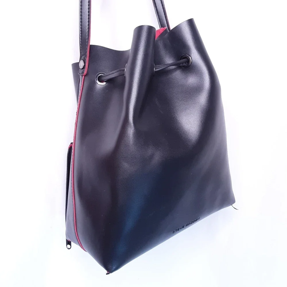 💎Steve Madden Bag Hobo Crossbody With Drawstring Closure and Coin Purse